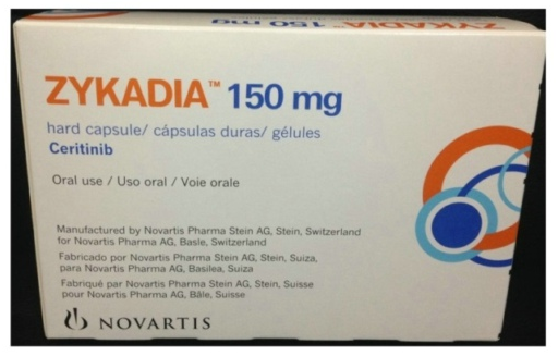 與化療相比Zykadia（ceritinib,色瑞替尼）治非小細胞肺癌療效超2-3倍